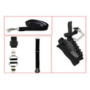 Adjustable Over Door Straps Hanger Hat Clothes Coat Bag Rack Organizer 8 Ho R8N7
