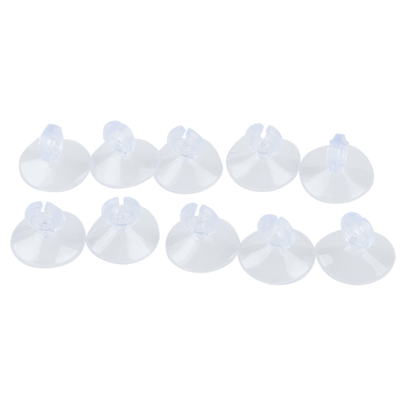 10X Aquarium Sucker Suction Cup for 4/6mm Air Line Pipe Tube Wire Holder 2. Y1D1
