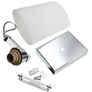 Modern Wall Light E14 Lamp Base Glass Shape Sconce Lighting Corridor Living Room