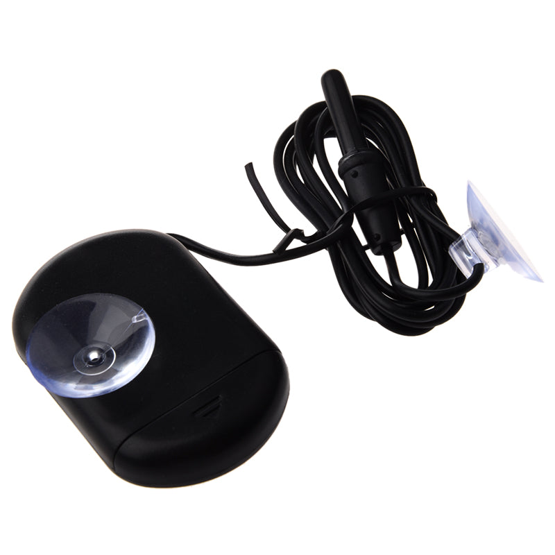 Digital Aquarium Terrarium Thermometer ST-3 Black