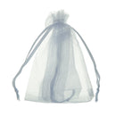100Pcs bags / pouches made of Organza cord sliding clamp - for wedding, jew T5C2