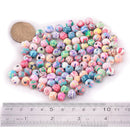 100pcs Beads Jewelry Accessory Ceramic Round 8 mm Dia. I1H8
