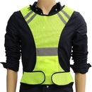 Night Work High Visibility Reflective Vest Security Safety Gear Stripes Jacket