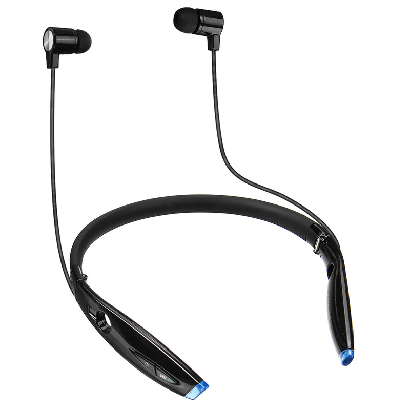 Zealot H1 Foldable bluetooth Stereo Neckband Headphone CVC6.0 Noise Canceling IPX7 Waterproof Earphone with Mic