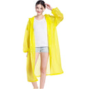 Fashion Raincoat Adult Hiking Outdoors Fishing Raincoat EVA Plastic Environmental Protection Poncho