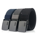 AWMN 120cm x 3.8cm Men Military Tactical Belt Adjustable Nylon Casual Belt Waist Belt With Zinc Alloy Buckle