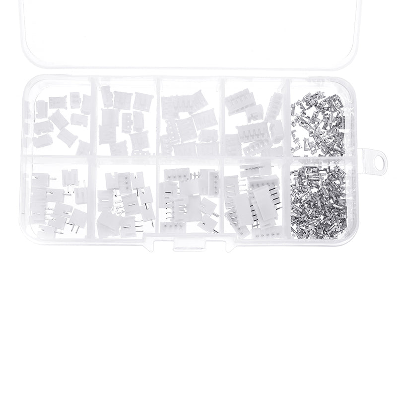 1150pcs PH2.0 2p 3p 4p 5 pin 2.0mm Pitch Terminal Kit / Housing / Pin Header JST Connector Wire Connectors Adaptor PH Kits