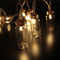 KCASA 1.2M 10 LED Glass Bottles String Lights LED Fairy Lights for Festival Christmas Halloween