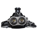 XANES K77A 1000 Lumens 2xT6 Zoomable Bicycle Headlight Adjustable Focus Outdoor Sports HeadLamp