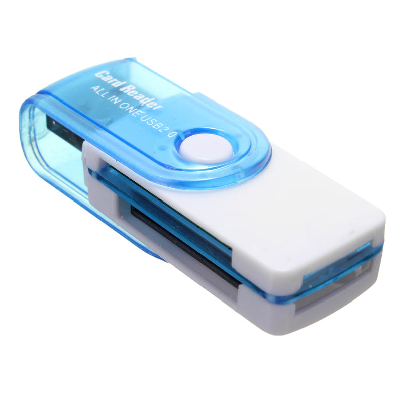 4-in-1 USB 2.0 M2 MS SD TF Card Reader