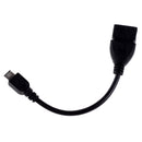 USB (A to mini B) USB Conversion adapter Black