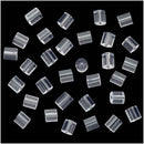 150PCS Cylindrical-shaped Clear Rubber Earring Safety Backs A8G2