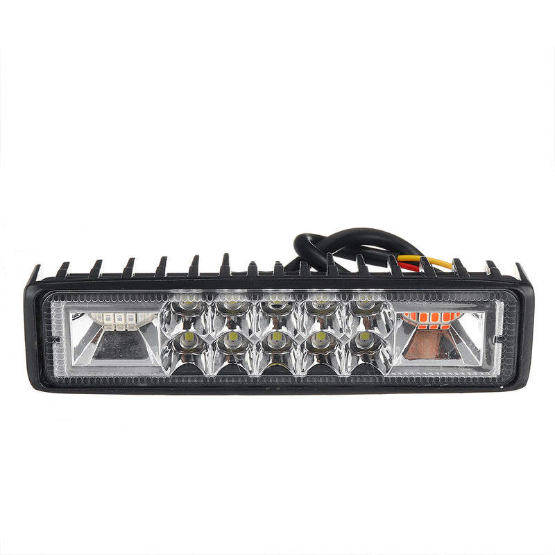 48W LED Spotlight Motorcycle Motorbike Lights Watoproof Headlights Work Lamp 12-60V Off road Cars Boat Truck