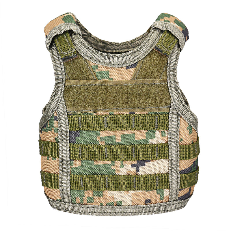 Adjustable Beer Bottle Vest Beverage Insulator Mini Cooler Tactical Cup Holder