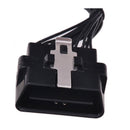 30 CM OBD2 OBDII J1962 Y cable connector 16 pin Splitter Extension Auto Car