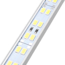 DC12V 50CM 14.4W SMD5630 U Shape Double Rows 72LEDs Rigid Strip Hard Bar Light