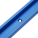 Blue 300-1200mm T-slot T-track Miter Track Jig Fixture Slot 30x12.8mm For Table Saw Router Table Woodworking Tool