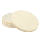3pcs 75mm Polishing Pads Set 3 Inch Wool Felt Polishing Buffering Pads