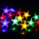 KCASA 3M 30 LED Frosting Star String Lights LED Fairy Lights for Festival Christmas Halloween