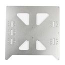 V2 Hot Bed Support Plate Y-Axis Heated Bed Aluminum Oxidation Base Plate for Prusa I3 3D Printer
