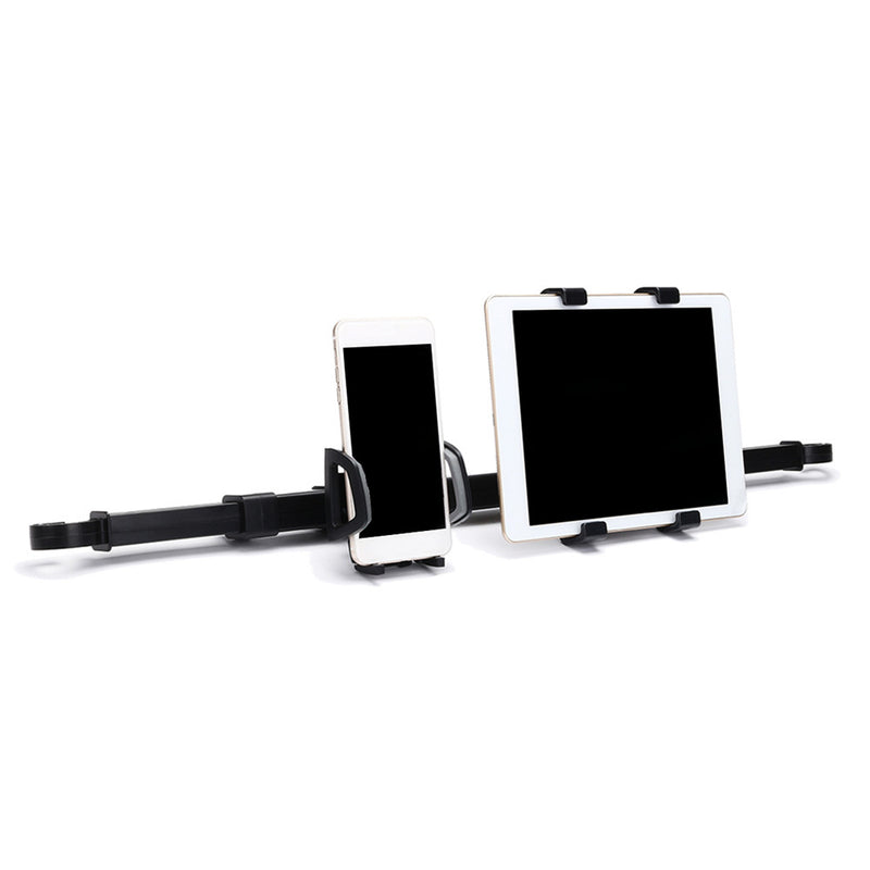 360 Dual Seat Holder Mount Stand For Pad Rotating Auto Headrest Car For Phone iPad Tablet