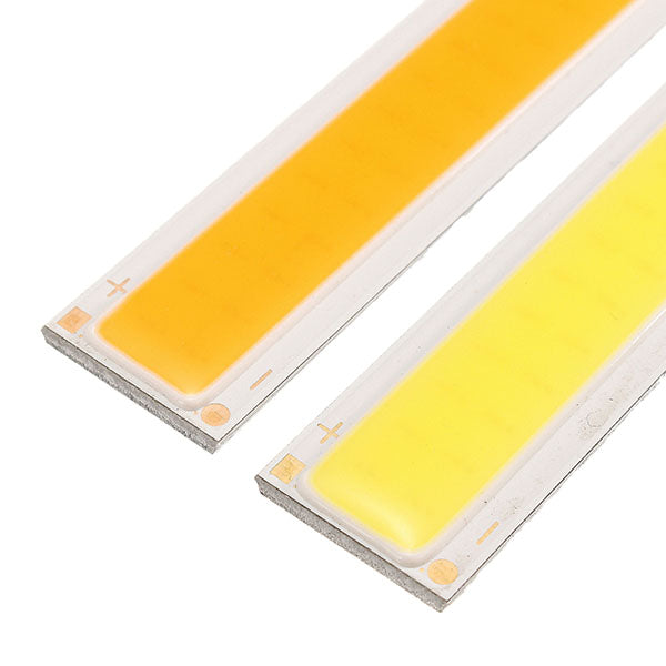 LUSTREON DC12V 10W White/Warm White COB LED Chip 170*15mm for DIY Flood Light