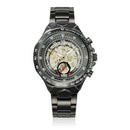 WINNER Fashion Shining Roman Numerals Mechanical Watch Luxury Golden Men Automatic Watch