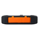 LED Compass Waterproof 6000mAh 2 USB Portable Solar Battery Charger Solar Power Bank Climbing Hook