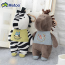 Metoo Horse Zebra Lamb Plush Doll Backpack Strap Accessories Key Chain Creative Gift