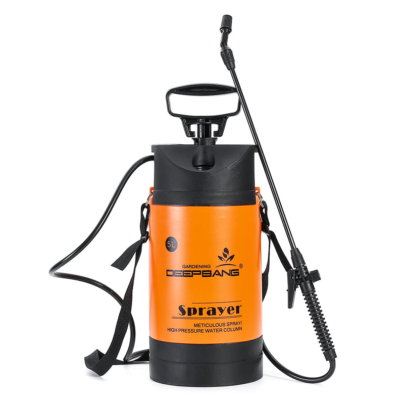3/5/8L Pressure Sprayer Shoulder-mounted Pump Sprayer Garden Action Pressure Plant Spray Bottle