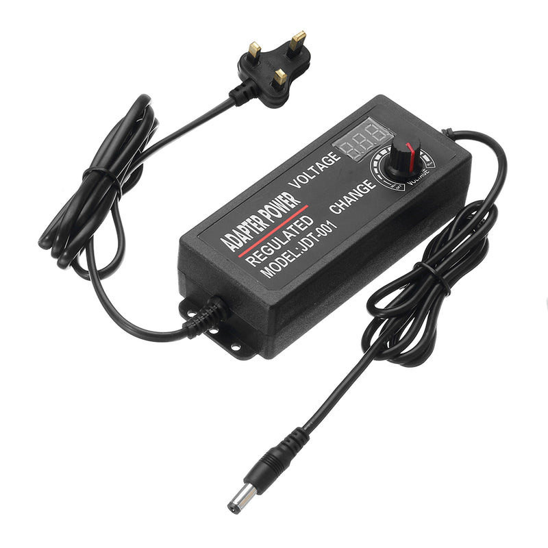 Excellway 9-24V 3A 72W AC/DC Adapter Display Adajustable Power Adapter Switching Power Supply UK