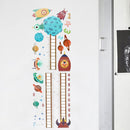 Kids Height Chart Removable PVC Cartoon Wall Sticker Bedroom Decal Measuring
