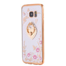 360 Degree Clasp Ring Holder TPU Soft Back Case Cover For Samsung Galaxy S7 G9300