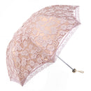 Women Sun Rain Umbrella Compact Lace Three Folding Anti-UV Waterproof Sunshade Umbrellas