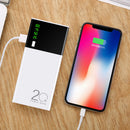Bakeey 20000mAh LED Digital Display Large Capacity DIY Power Bank Case For iPhone X XS 11Pro Huawei P30 Pro Mate 30 5G Xiaomi 9Pro Redmi K30 S10+ Note 10 5G