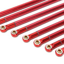 8Pcs Red Axial Scx10 Aluminum Upgrad Alloy Rod Holder 313MM Wheelbase