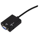 PC HDMI to VGA SVGA RGB Video + Audio Cable Converter Adapter R9B2