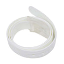 Unisex Stylish Candy Colours Silicone Plastic belt white X7G9