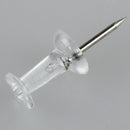 Clear Push Pins Transparent Plastic(Pack of 40) E6B1