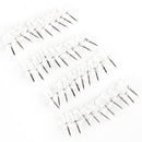 Clear Push Pins Transparent Plastic(Pack of 40) E6B1