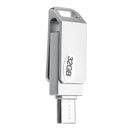 2 In 1 Waterproof Type-C OTG USB 2.0 8GB 16GB 32GB Flash Drive U Disk For Type-C Smart Phone Laptop Desktop PC Macbook
