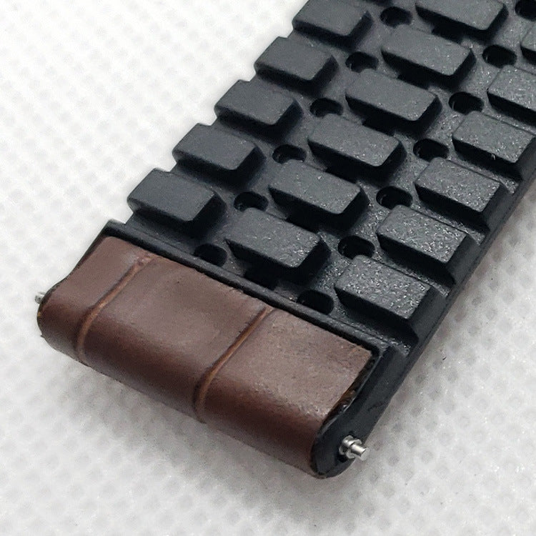 Bakeey Universal 22mm Watch Band Silicone Bamboo Watch Strap