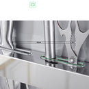 Stainless Steel Kitchen Storage Rack Wall Hanging Kitchen Knife Utensil Holder