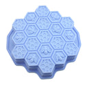 High Temperature Resistant Food Grade Silicone Cake Mold Round Honeycomb Baking Tray Ice Cube Diy Baking Mold