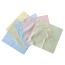 5 x Superfine fibre square with lace clean glasses cloth Q6F7