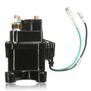 Universal 12V Solenoid Relay Contactor Winch Rocker Switch For ATV UTV Black