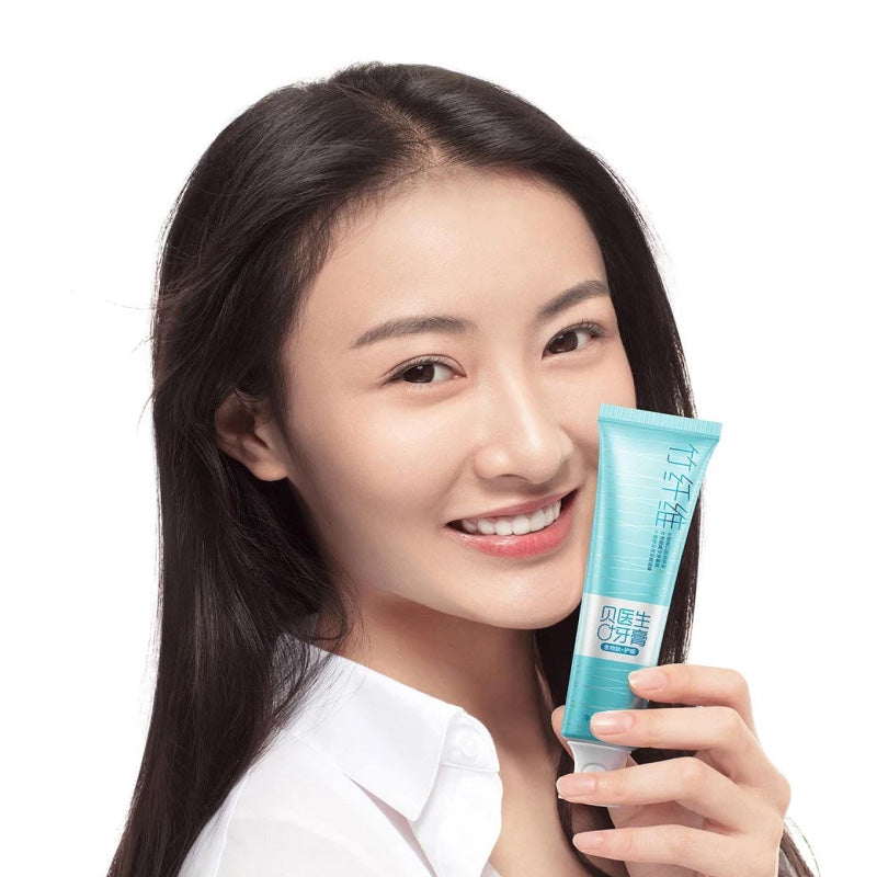 XIAOMI Dr.Bei 0+ Bamboo Fiber Ankle Toothpaste Active Biopeptide Inhibits Bacterial Growth without Irritation