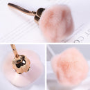 Rose Flower Makeup Brushes Foundation Powder Blushes Contour Cosmetic Brush