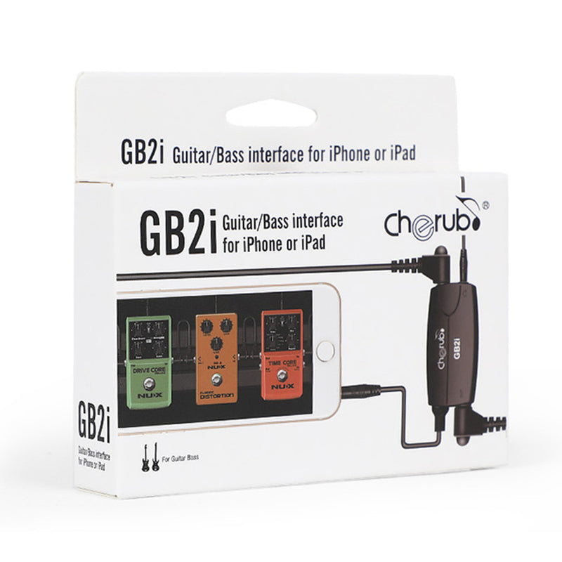 Cherub GB2i Guitar Bass Interface Adapter for phone or ipad