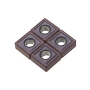 Machifit 10pcs SNMG1204 04/08 MS Carbide Inserts Cutter for Turning Tool Holder